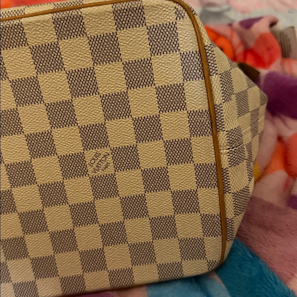 AUTHENTIC Louis Vuitton Damier Azur Saleya MM - Picture 10 of 10